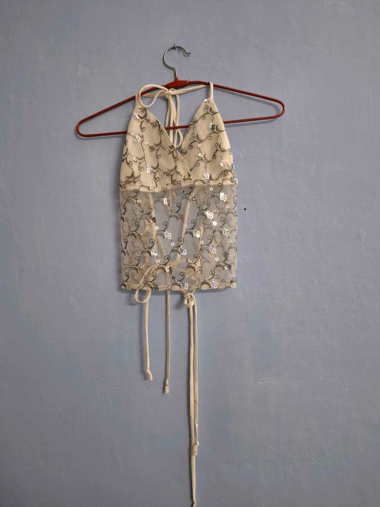 Sequin Embellished Top