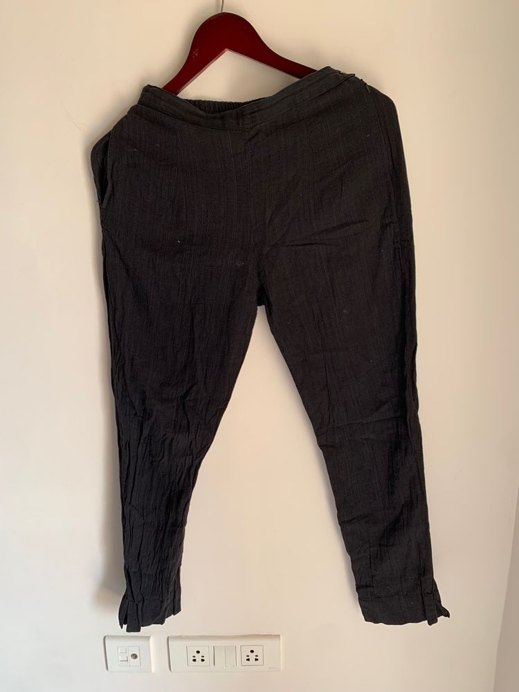 Black Salwar Of Size S