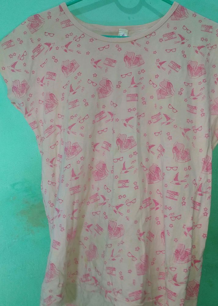 Pink Top For Girls