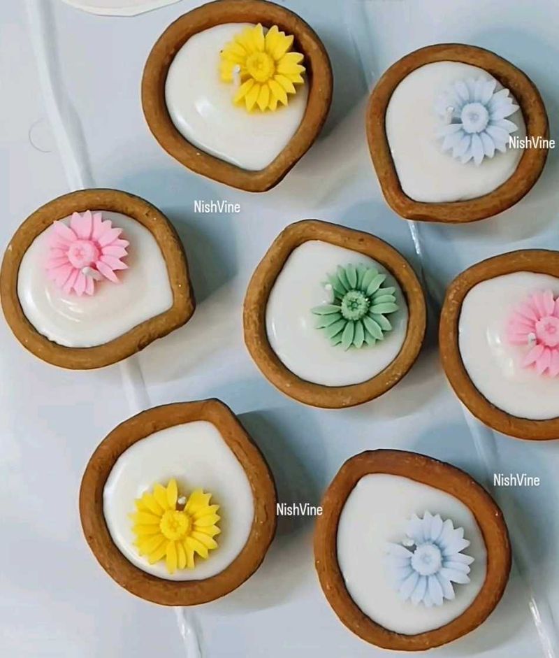 Mitti Diyas Candle With New Touch(7 Pcs.)