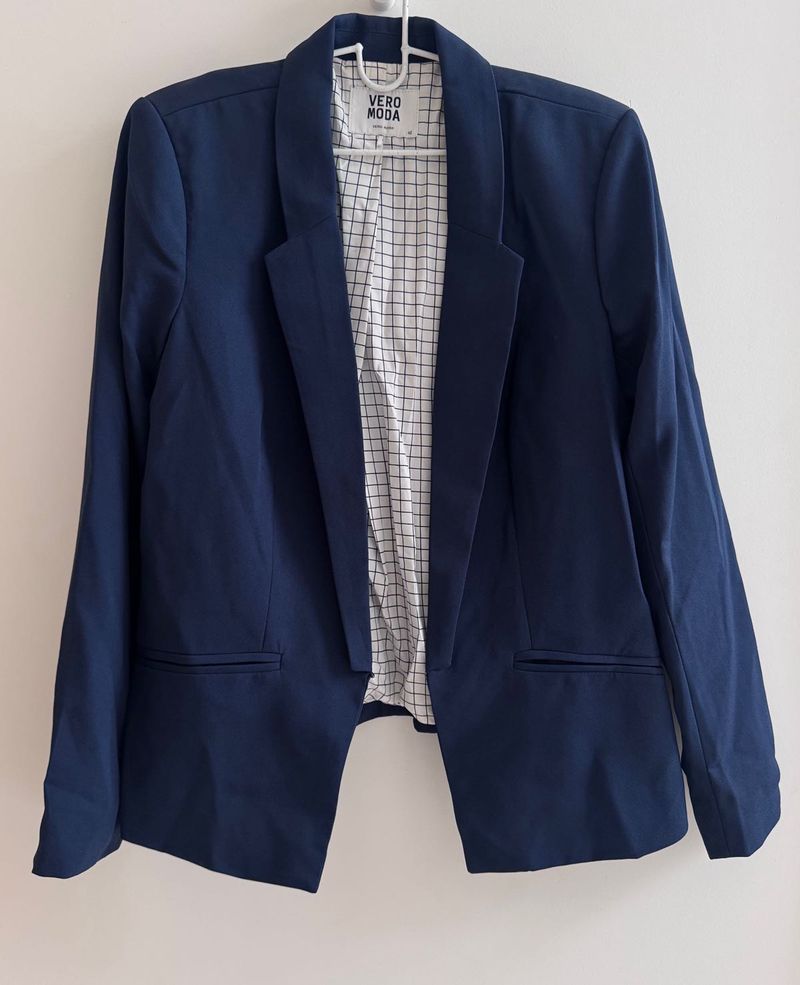 Vero Moda Navy Blue Blazer