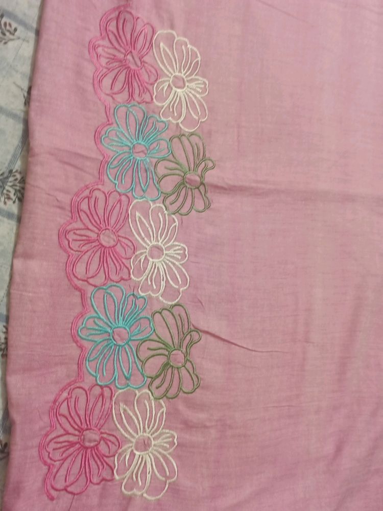 Pure Cotton Unstitched New Suit