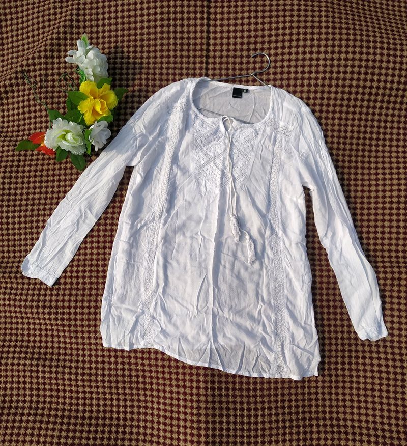 Veromoda White Tunic/Top