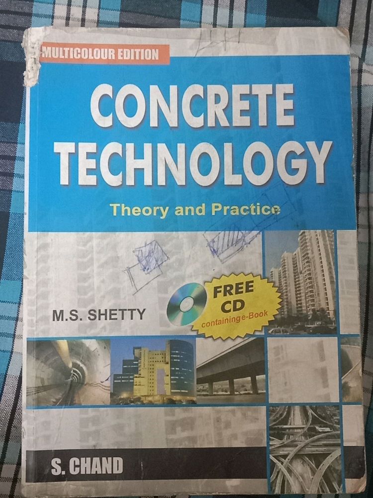 CONCRETE TECHNOLOGY BY S.CHAND &amp; SHETTY
