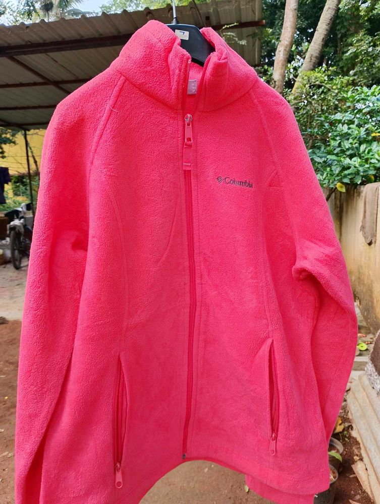 Columbia Fleece Jacket - Hot Pink