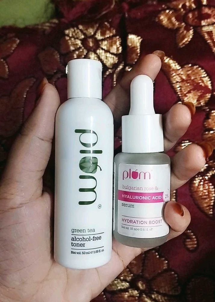 Plum Toner &amp; Serum Duo