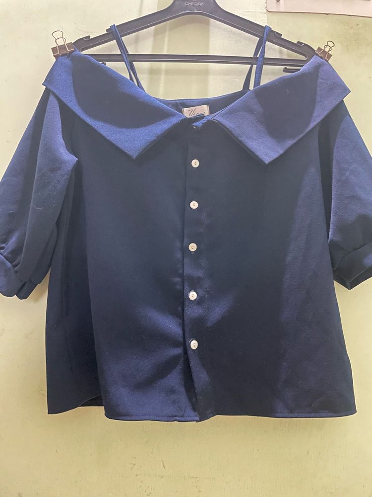 Crop Top(off Shoulder)