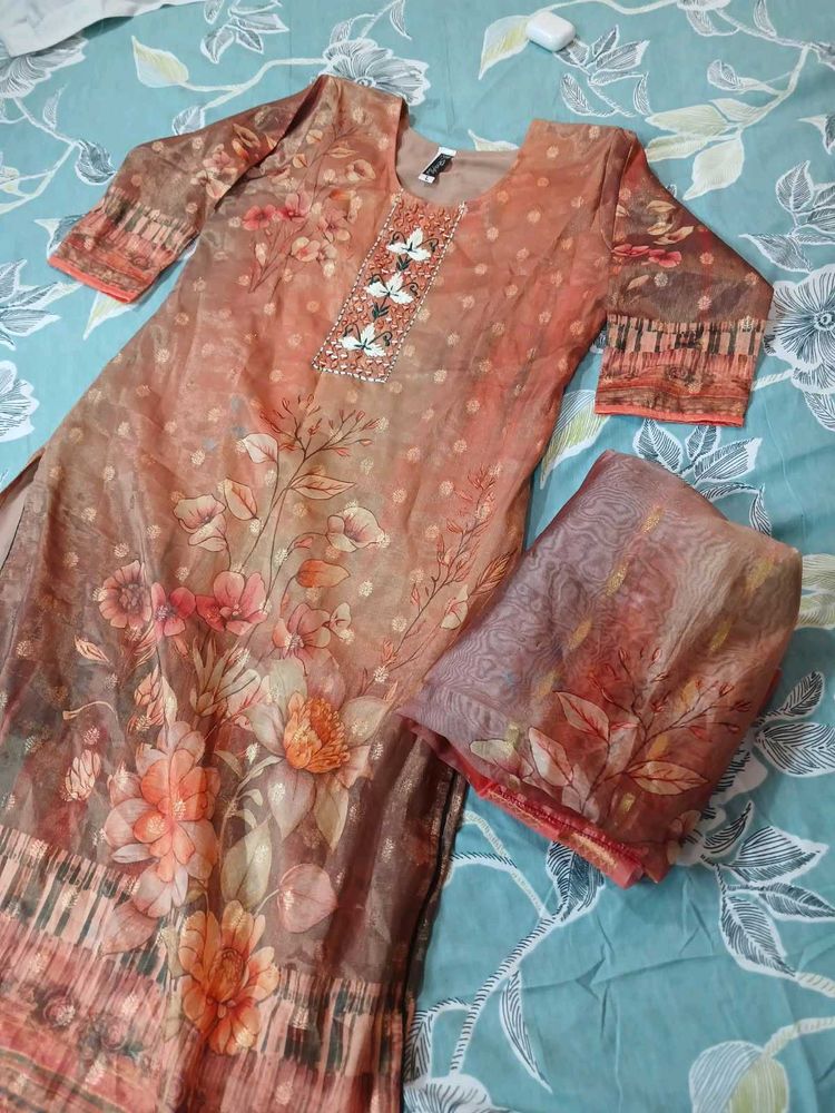 New Floral Kurta Set