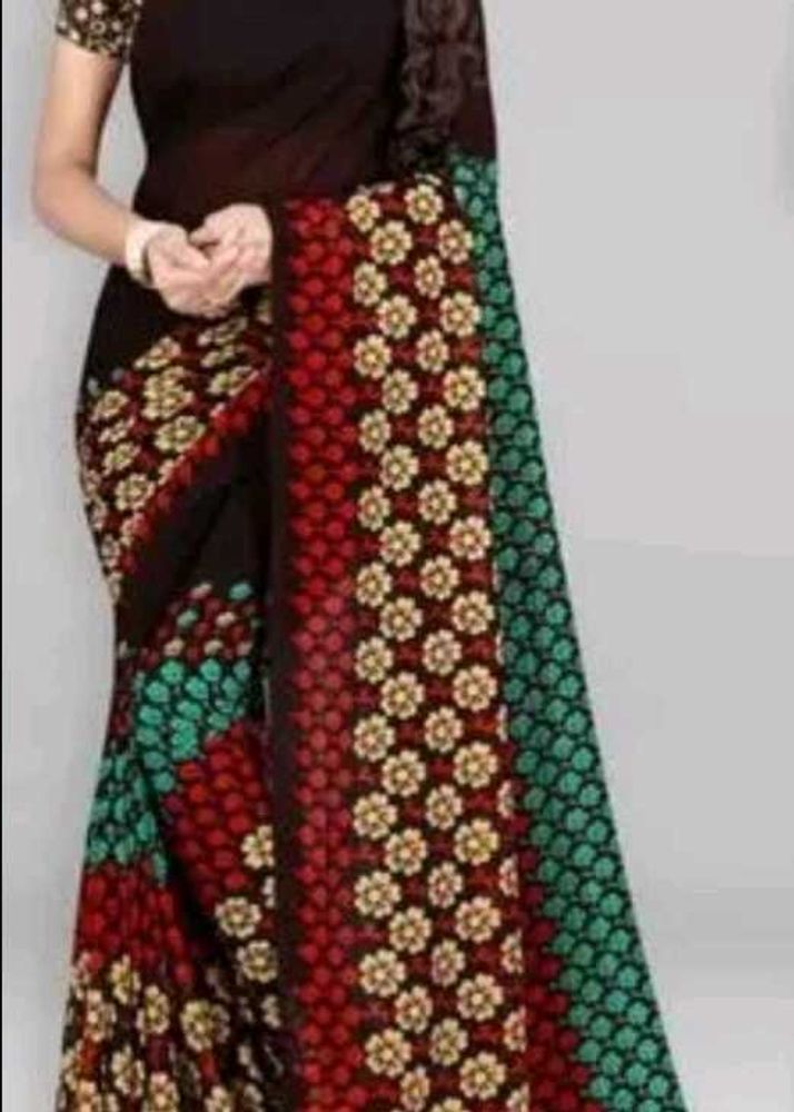 Beautiful Georgette Saree