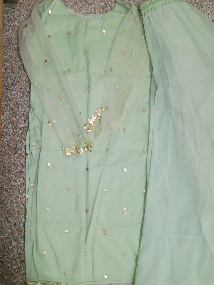 Mint Green Kurta Set