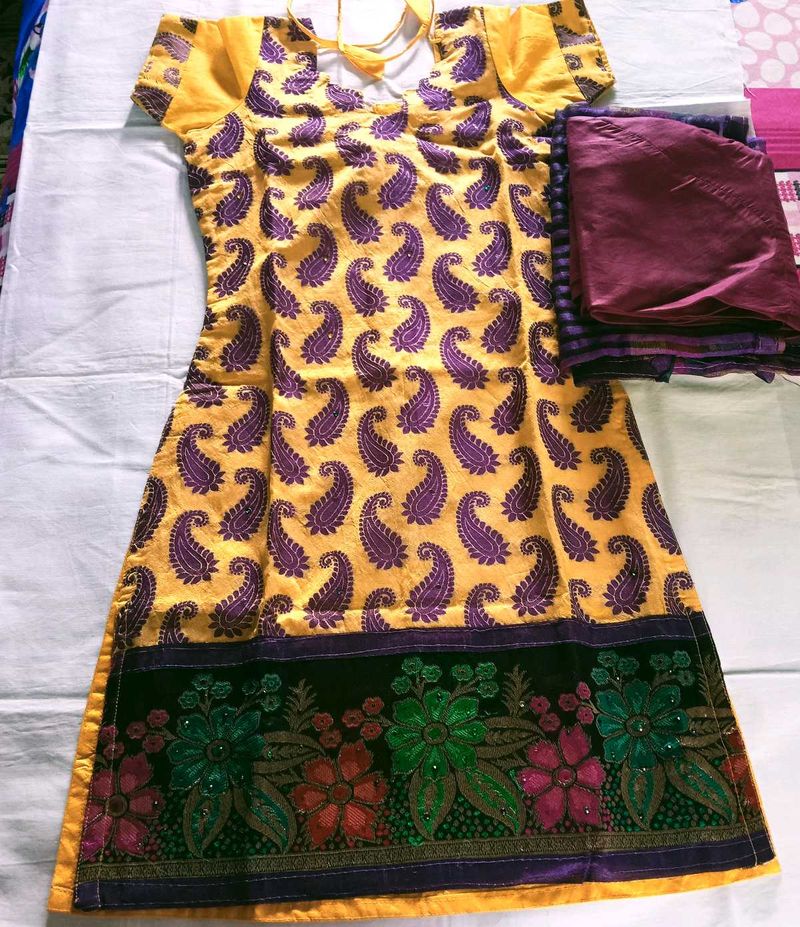 Tailor Made Designer Churidar Set