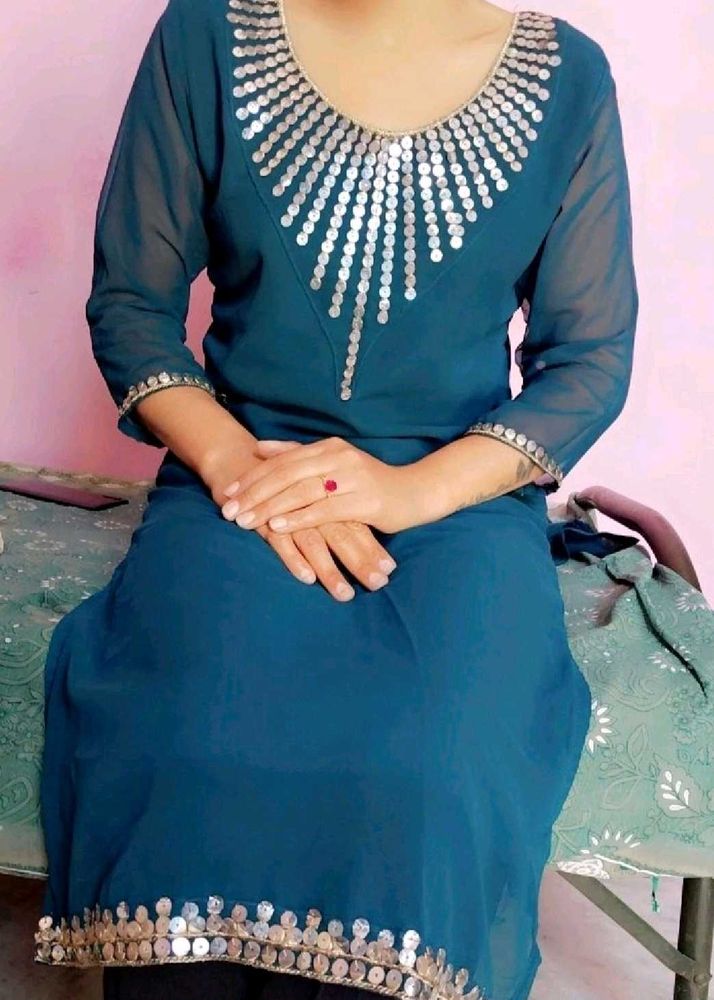 Three ❤️ Kurtis With Pant 😍😍🤩