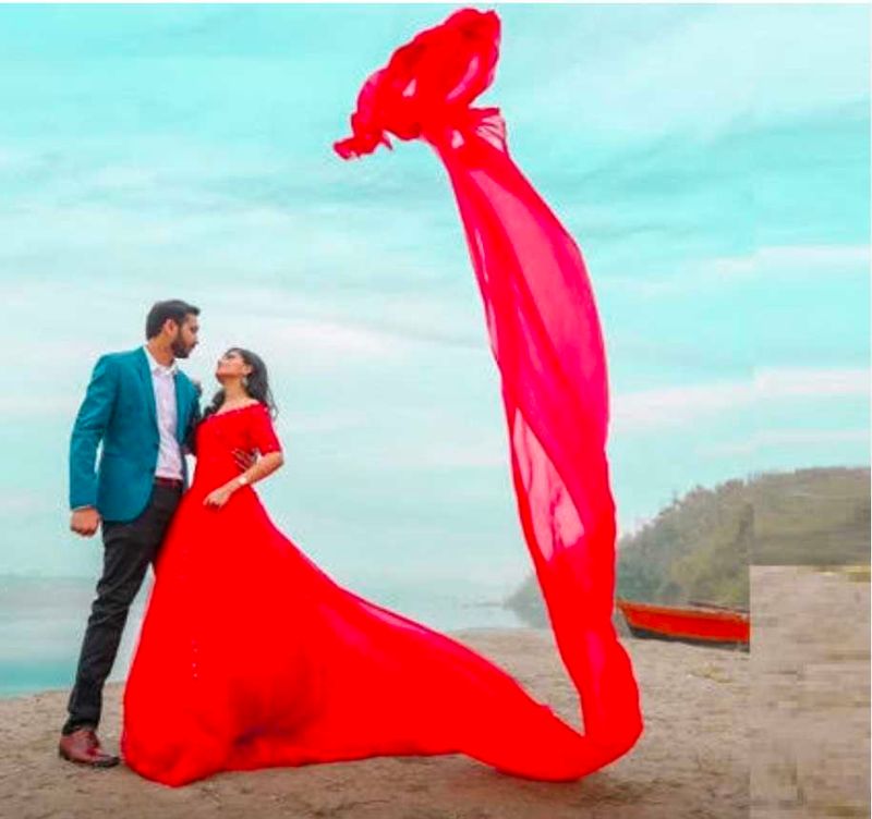 Pre-wedding Photo Shoot Gown