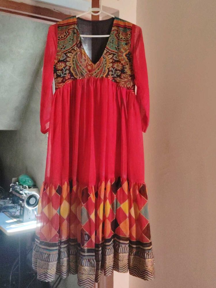 aliya cut kurti
