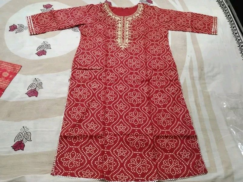 Chunri Print Kurti