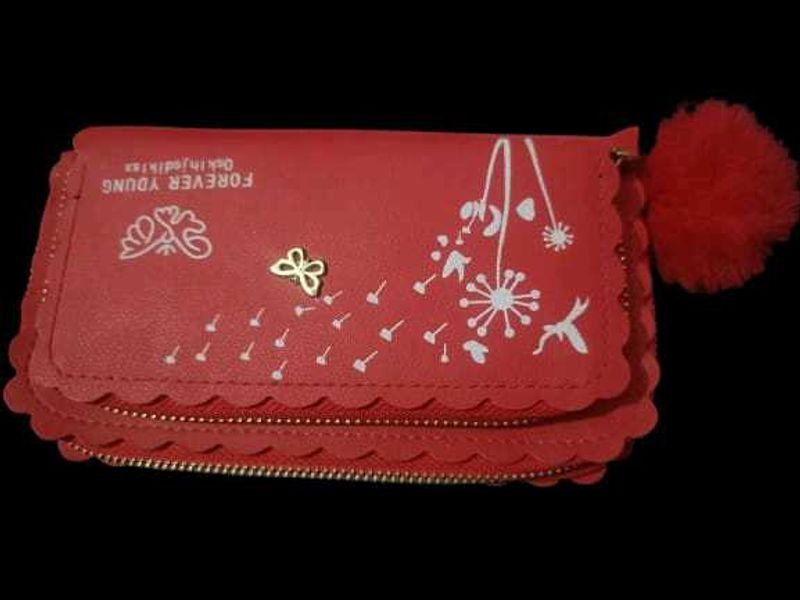 Red Forever Young Wallet