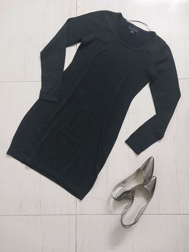 💯Sale💯Black Light Shimmer Bodycon