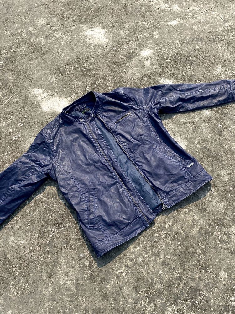 Blue Leather