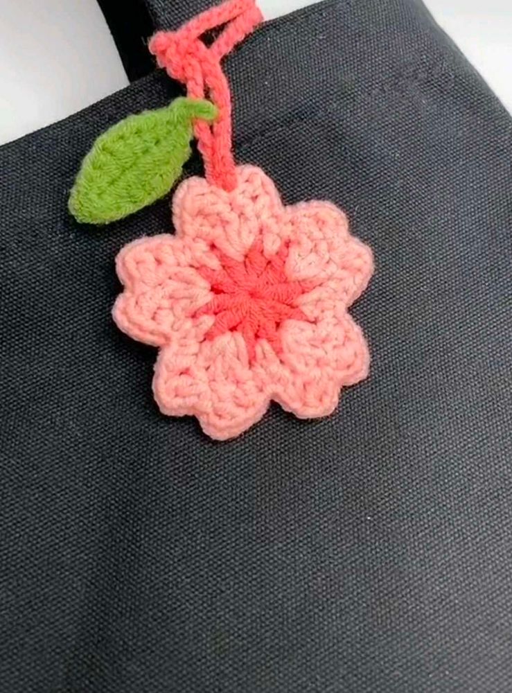 Crochet Keychain Sakura