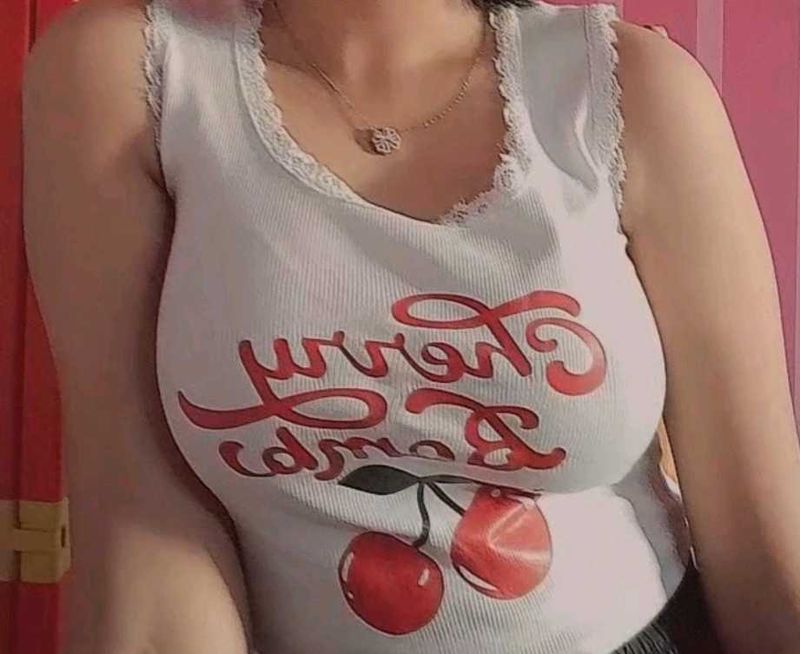 Cherry Baby Tank Top