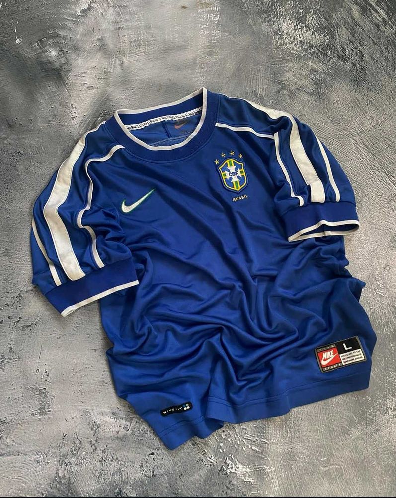 Vintage Brazil Nike Soccer Jersey
