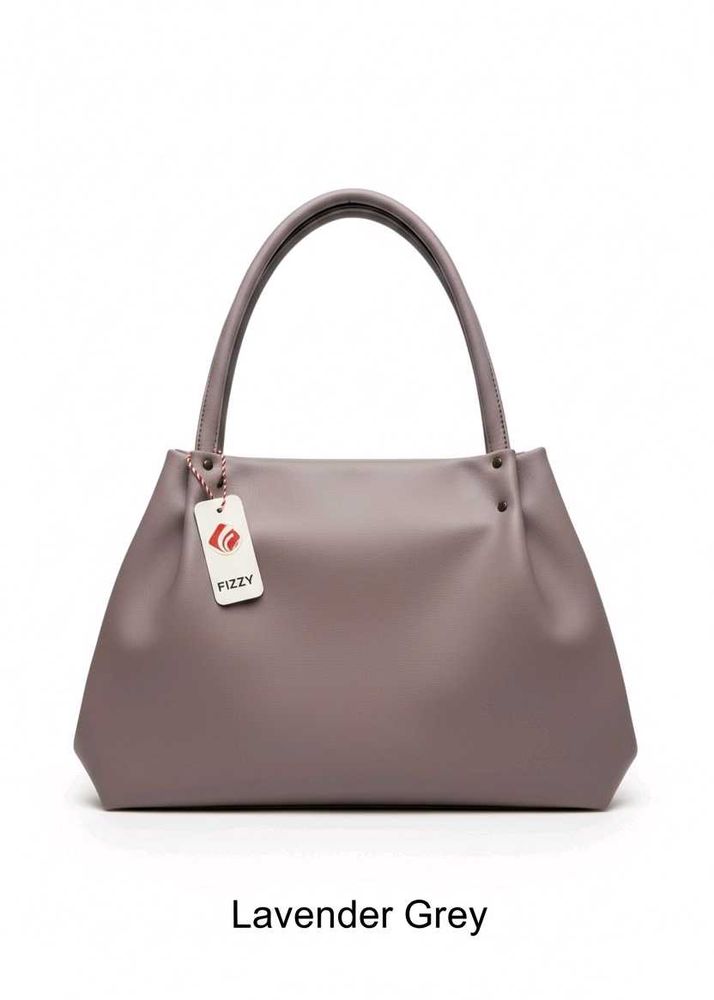 Fizzy Lavender Grey Satchel Bag