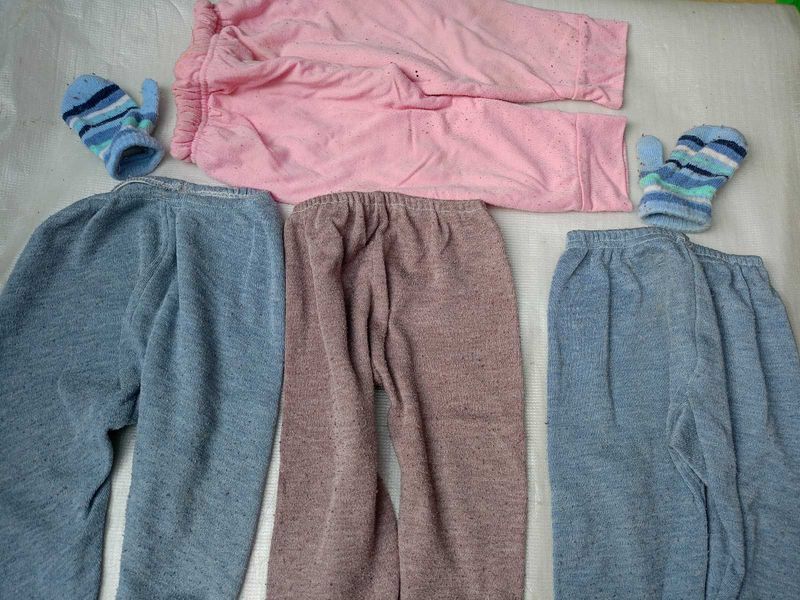 Kids&#39; Pants &amp; Mittens Bundle