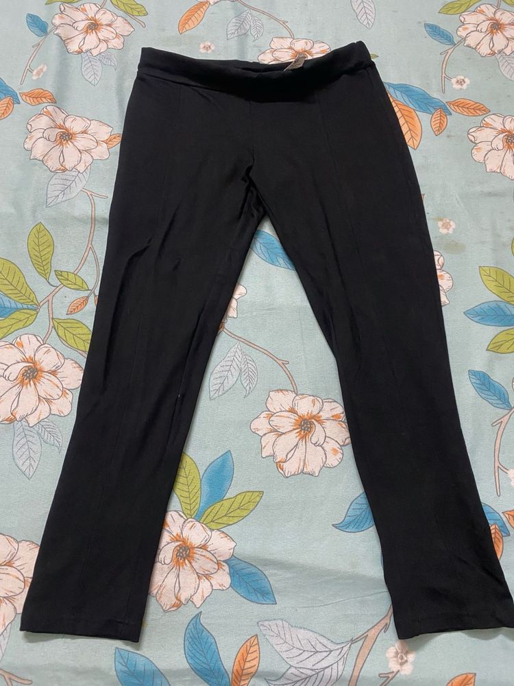 Black Stretchable Jagging