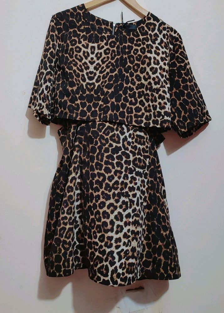 Tiger Print 🟤Dress For Girl Or Women 36 Bust