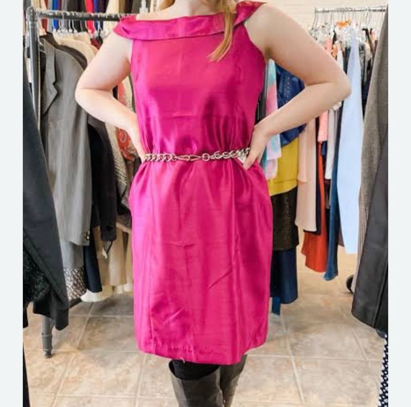 Satin Cute Dress🩷