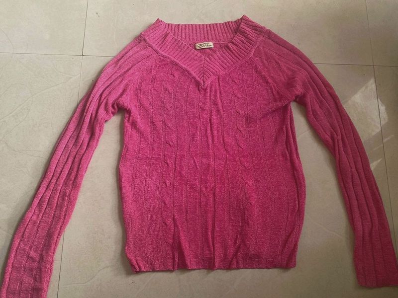 Y2K Sweater Top