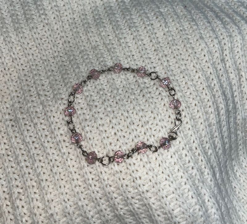 PurplishBeaded Bracelet/ HANDMADE BY ME
