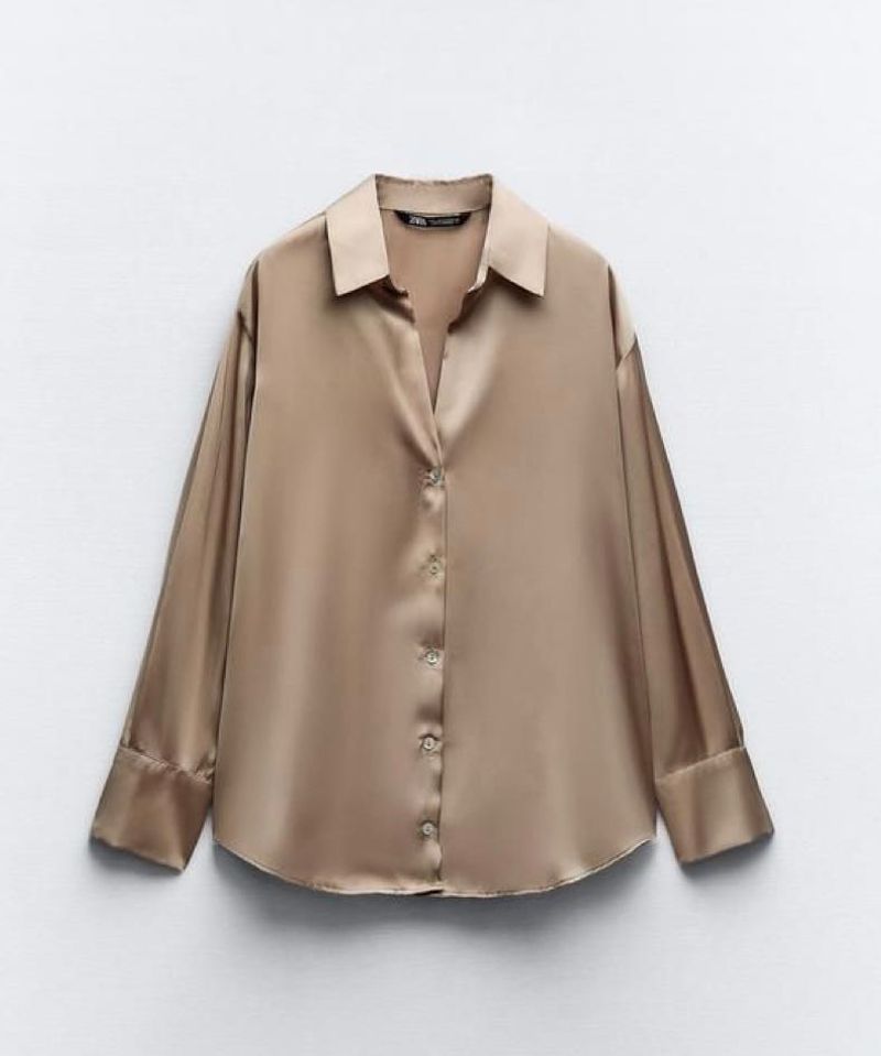 Zara Satin Shirt