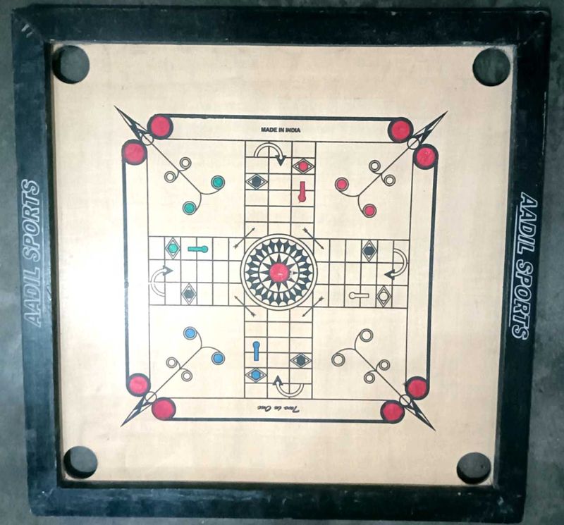 Aadil Sports Carrom Board - Great Condition!