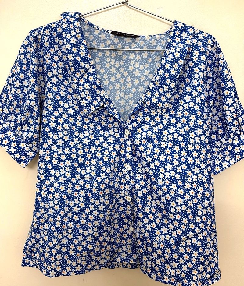 Floral Print Blouse