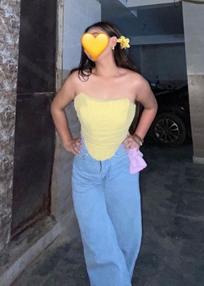 Belle Yellow Corset💛