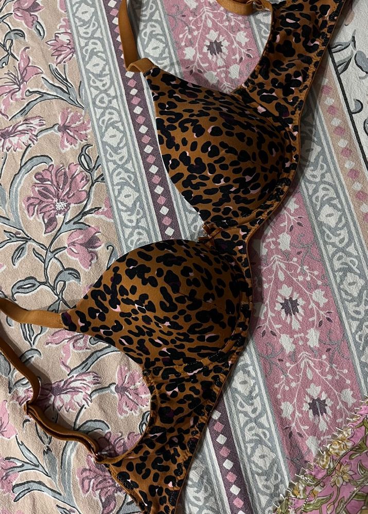 Leopard print Bra