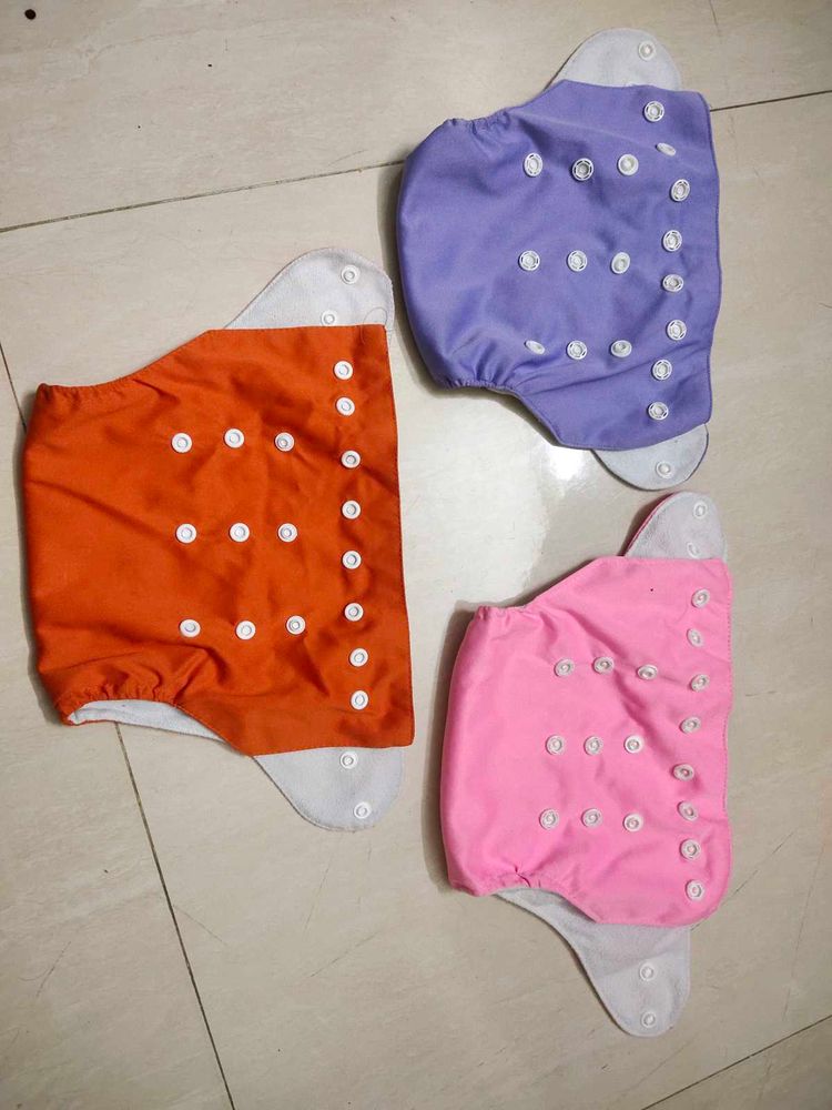 Cloth Diapers (3 pack)