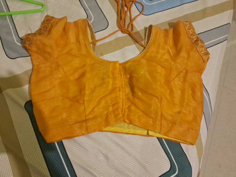 Orange Blouse