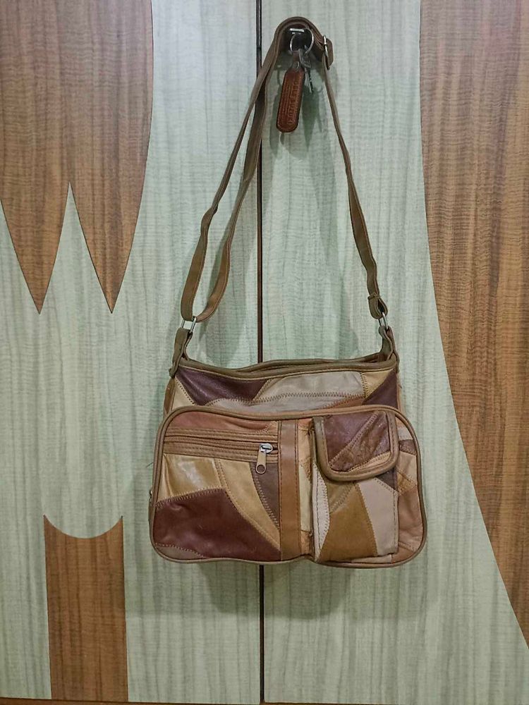 Imported patch work bag