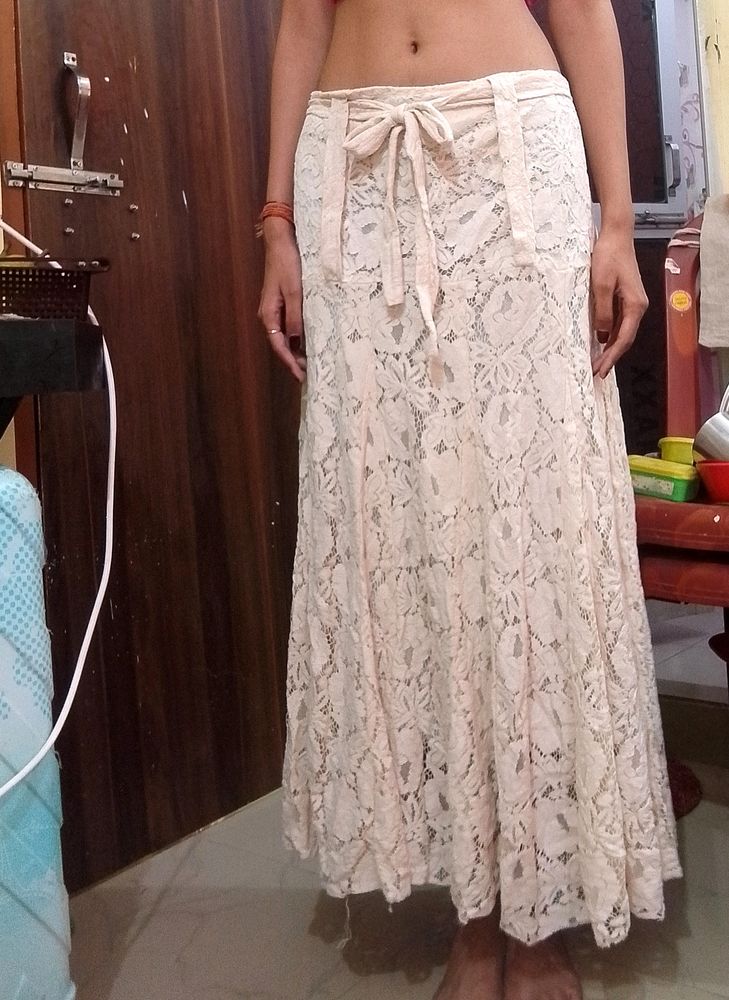 Lace Long Skirt