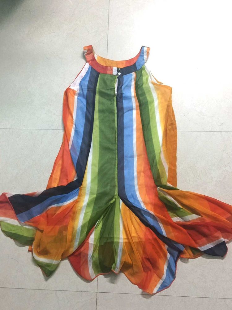 Multicolored Top For The Summer