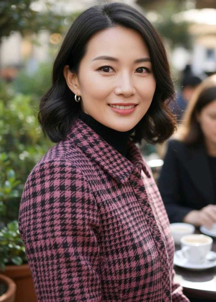 Last Price✨Shimmer Houndstooth Blazer✿⁠