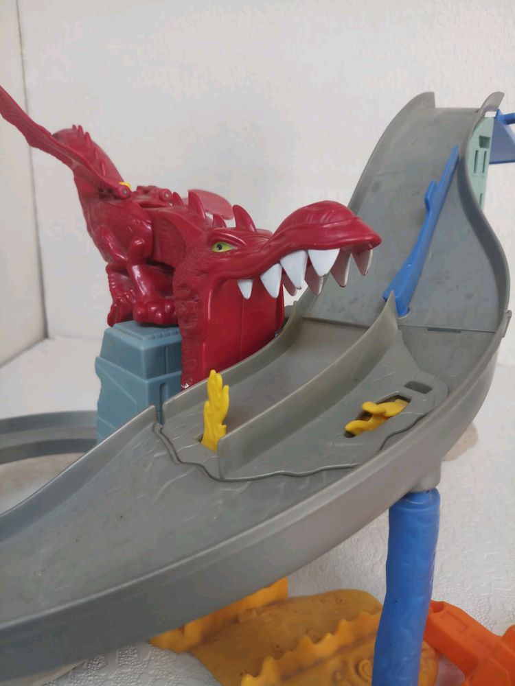 🔥 HOT Wheels Dragon Destroyer Track Set