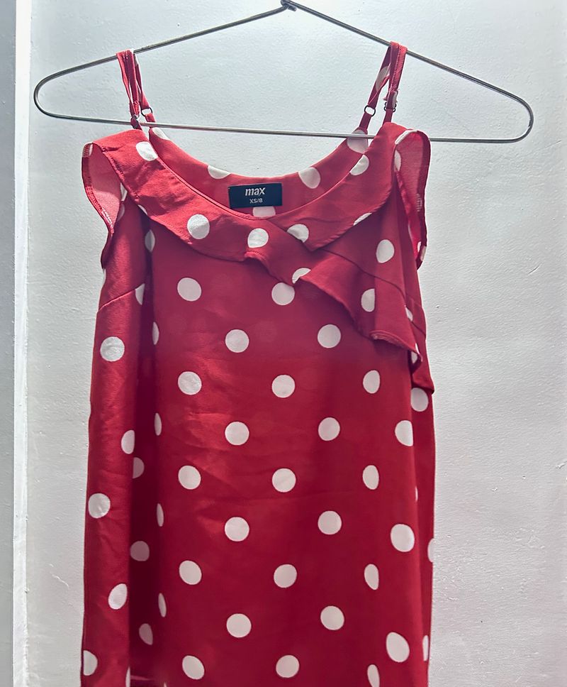 Max Polka Dot Top