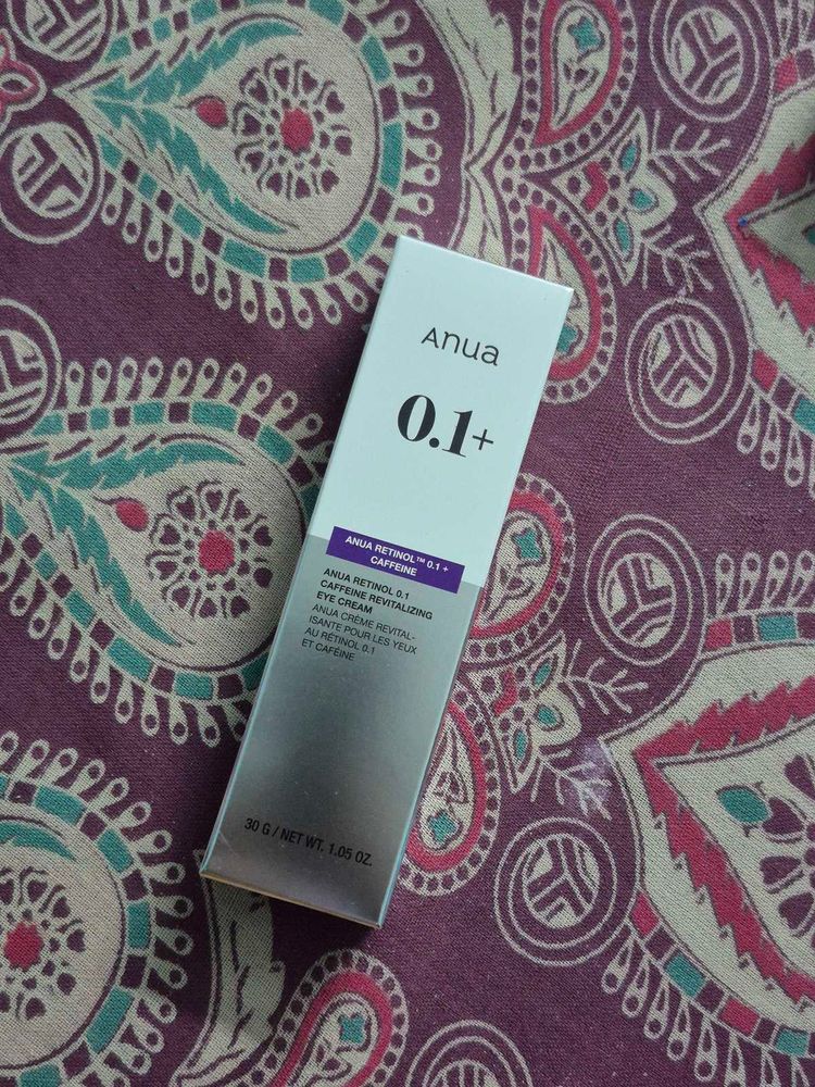 Anua Retinol 0.1 Caffeine Revitalizing Eye Cream