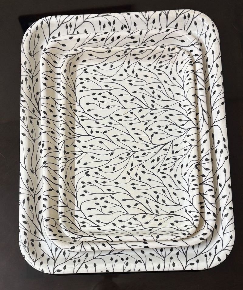 Chilly Serving Trays Rectangular Shape Set-3