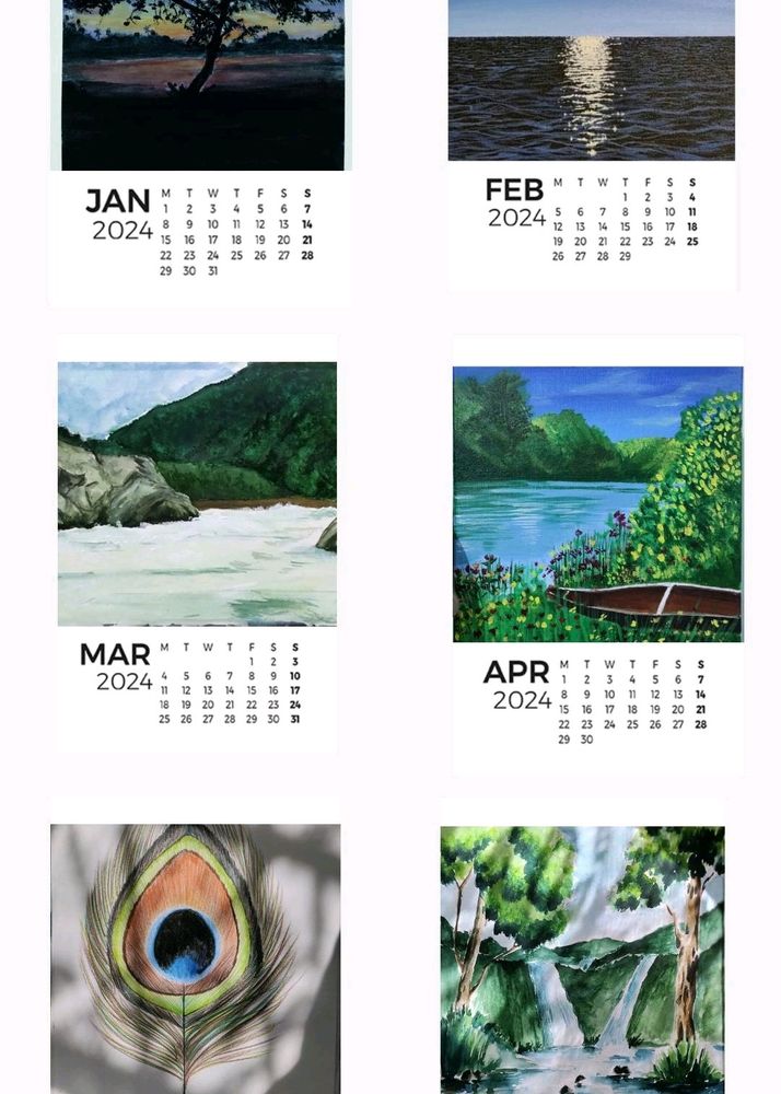 2024 Mini Calendar