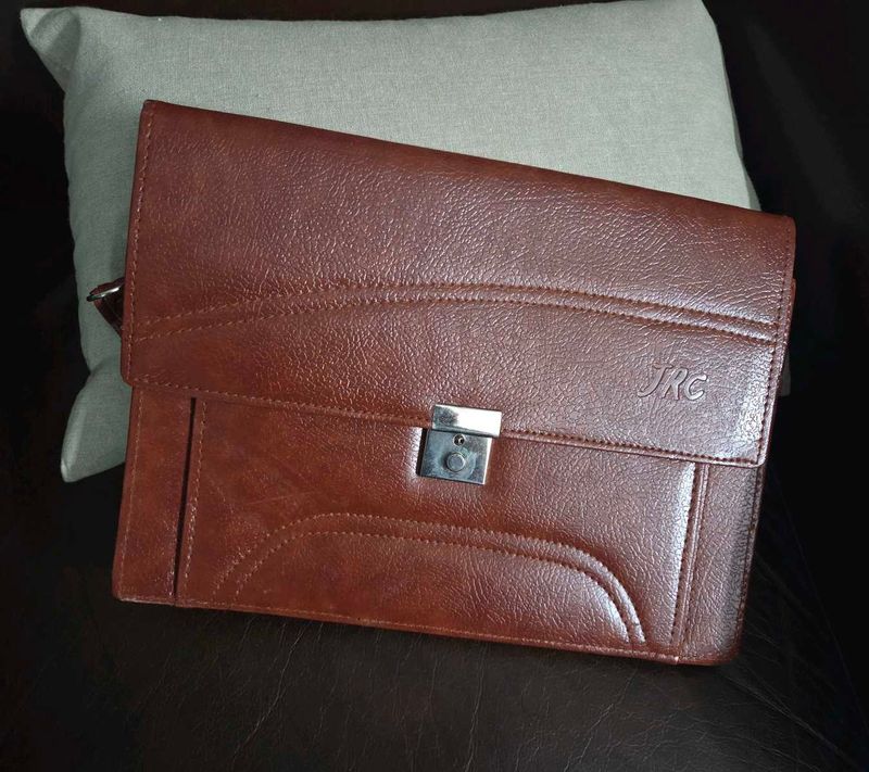 Brown Leather Briefcase
