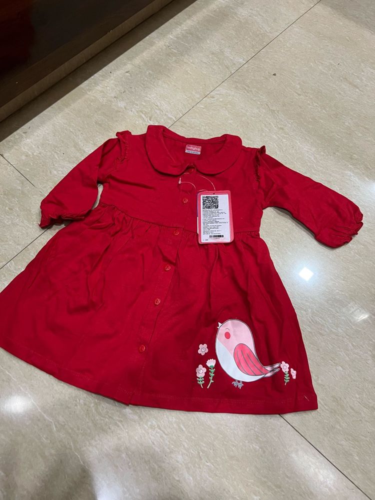 Red Bird Dress